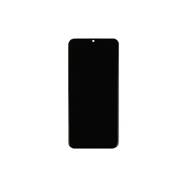 Samsung Galaxy A03 A035F Sk�rm med ramme Sort Display og Digitizer Service Pack