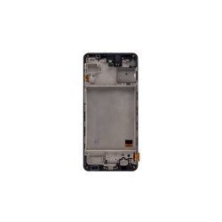 Samsung Galaxy M31s M317F Sk�rm med ramme Sort Display og Digitizer Service Pack