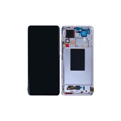 Xiaomi 12 Pro Sk�rm med ramme Lilla Display og Digitizer