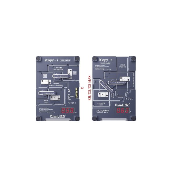 Qianli iCopy-s 4-i-1 chip teststand til iPhone X, XR, XS, XS Max