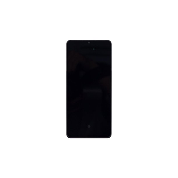 Samsung Galaxy A42 5G A426 Sk�rm med ramme Sort 5G Display og Digitizer Service Pack