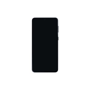 Samsung Galaxy S21 Plus G996B Sk�rm OLED med ramme Phantom Black 5G Display og Digitizer Soft-OLED