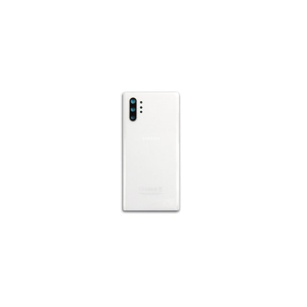 Samsung Galaxy Note 10+ N975F bagcover White med linse OEM
