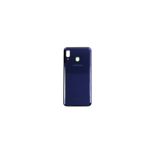 Samsung Galaxy A20 A205F bagcover Blue med linse OEM