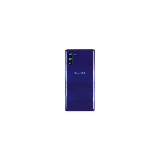 Samsung Galaxy Note 10 N970F bagcover Aura Blue med linse OEM