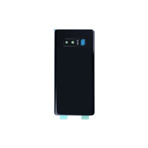 Samsung Galaxy Note 8 N950F bagcover Midnight Black med linse OEM