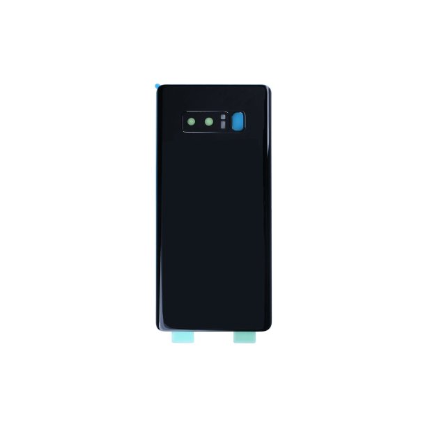 Samsung Galaxy Note 8 N950F bagcover Midnight Black med linse OEM