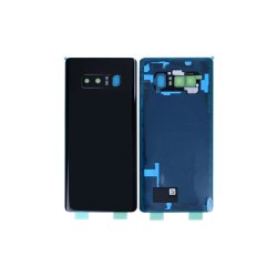Samsung Galaxy Note 8 N950F bagcover Midnight Black med linse OEM