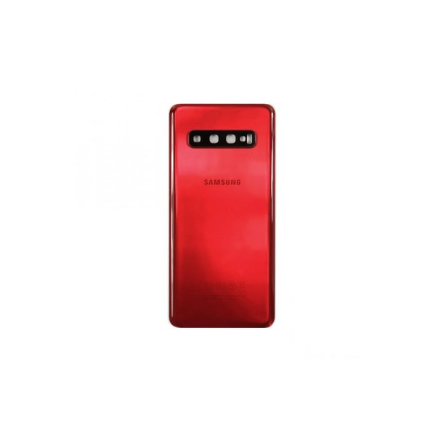 Samsung Galaxy S10 G973F bagcover Red med linse OEM