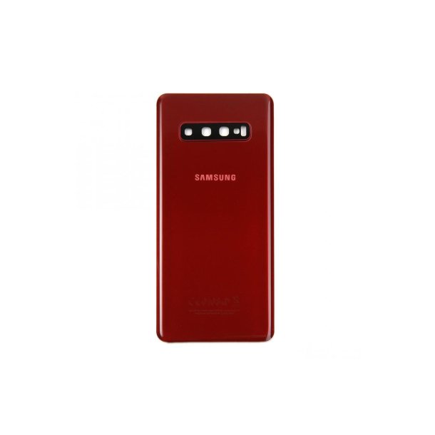 Samsung Galaxy S10+ G975F bagcover Red med linse OEM