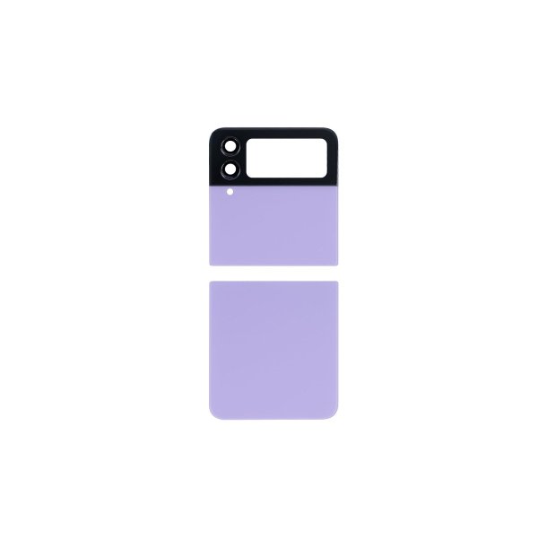 Bagcover til Samsung Galaxy Z Flip4 5G F721B med Kameralinse Bora Lilla OEM