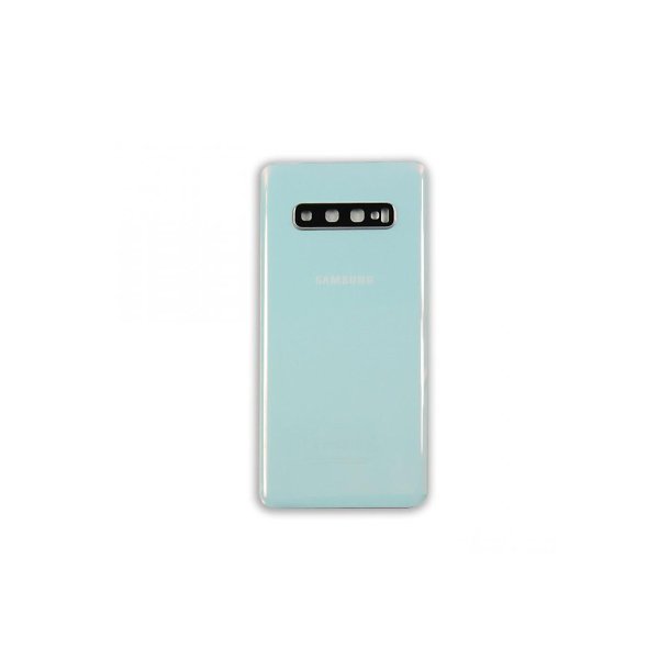Samsung Galaxy S10+ G975F bagcover White med linse OEM