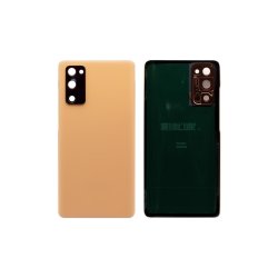 Samsung Galaxy S20 FE G780F bagcover Orange med linse OEM