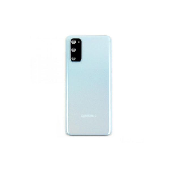 Samsung Galaxy S20 G980F bagcover Cloud Blue med linse OEM