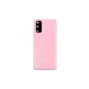 Samsung Galaxy S20 G980F bagcover Pink med linse OEM