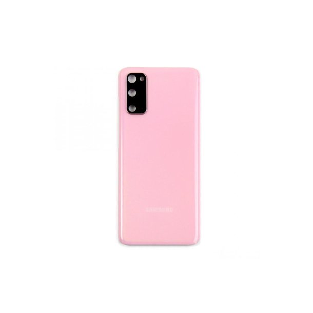 Samsung Galaxy S20 G980F bagcover Pink med linse OEM