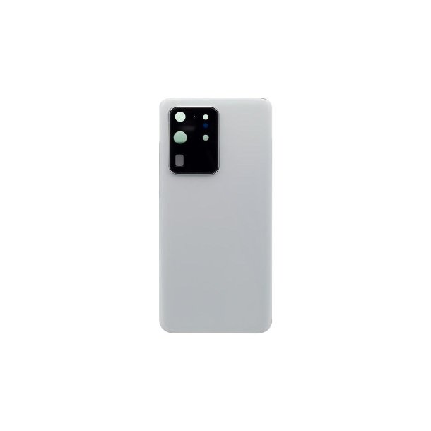 Samsung Galaxy S20 Ultra G988B bagcover White med linse OEM