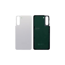 Samsung Galaxy S21 5G G991B bagcover White med linse OEM