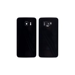 Samsung Galaxy S7 Edge G935F bagcover Black med linse OEM