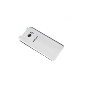 Samsung Galaxy S7 Edge G935F bagcover Silver med linse OEM