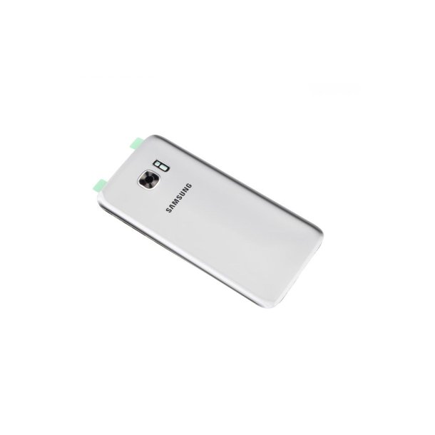 Samsung Galaxy S7 Edge G935F bagcover Silver med linse OEM