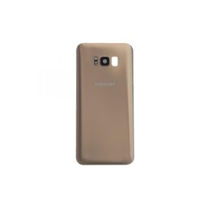 Samsung Galaxy S8 Plus G955F bagcover Gold med linse OEM