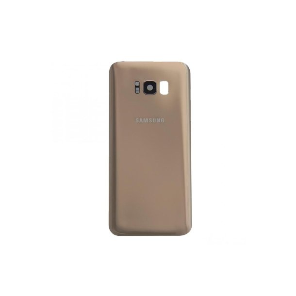 Samsung Galaxy S8 Plus G955F bagcover Gold med linse OEM