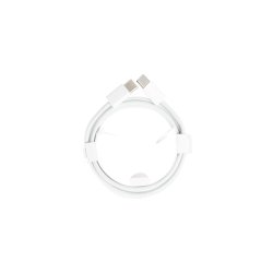 Apple USB-C til USB-C kabel 100W 100cm Hvid Bulk