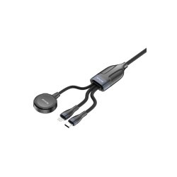 Rixus kabel Watch 1.2m Sort RXUC31