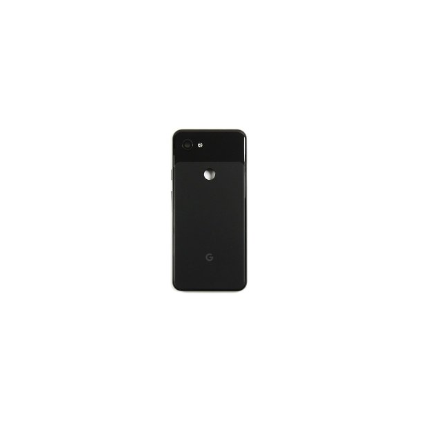 Google Pixel 3a bagcover Black med linse OEM