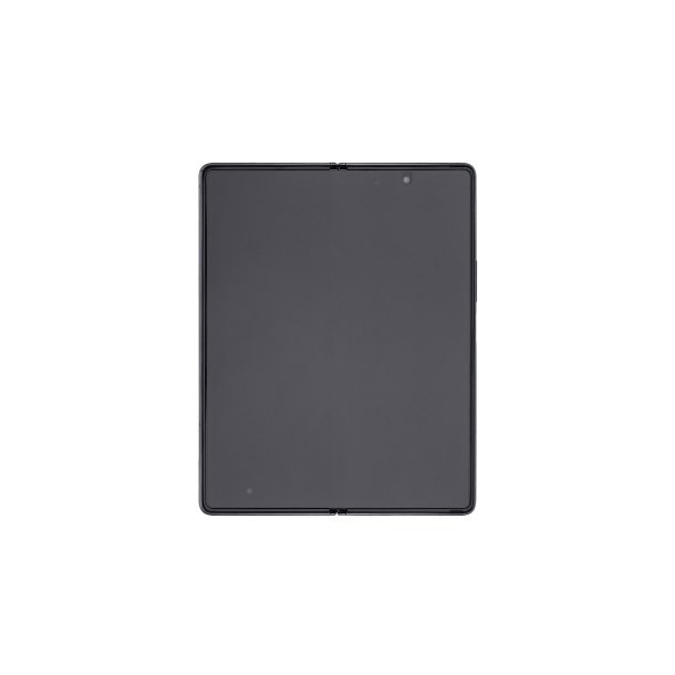 Samsung Fold2 (5G) F916B Sk�rm med ramme Sort Silver Hinge 5G Display og Digitizer Service Pack