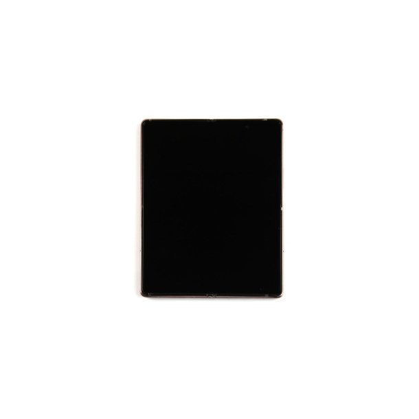 Samsung Fold2 (5G) F916B Sk�rm med ramme Sort Gold Hinge 5G Display og Digitizer Service Pack