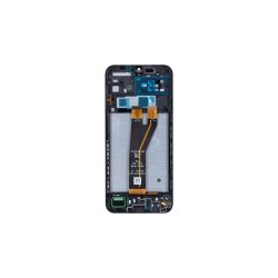 Samsung Galaxy A14 5G A146B Sk�rm med ramme Sort 5G Display og Digitizer Service Pack