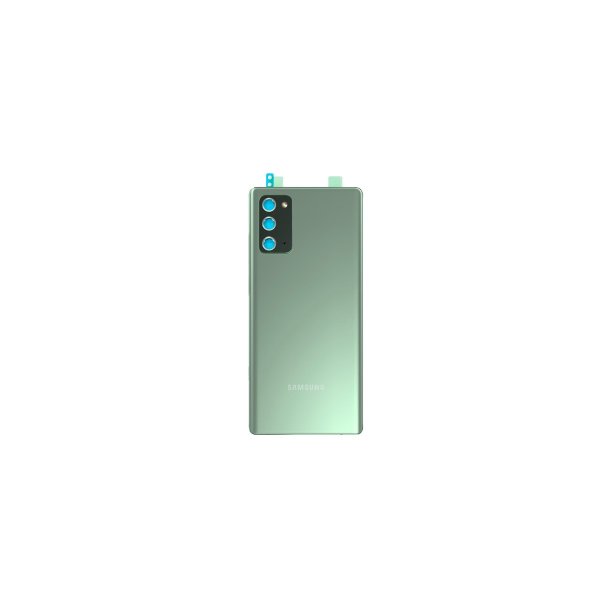 Samsung Galaxy Note 20 N980F bagcover Green med linse OEM
