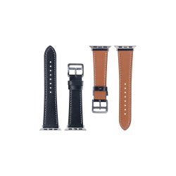 Apple Watch rem Sort L�der 42mm