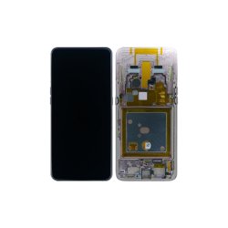 Samsung Galaxy A80 A805F Sk�rm med ramme Guld Display og Digitizer Service Pack