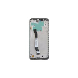 Xiaomi Redmi Note 8 / Xiaomi Redmi Note 8 2021 Sk�rm med ramme Hvid Display og Digitizer Service Pack