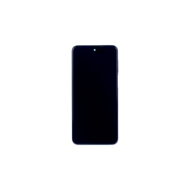Xiaomi Redmi Note 9 Pro Sk�rm med ramme Hvid Display og Digitizer