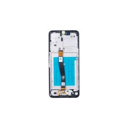 Samsung Galaxy A22 5G A226B Sk�rm med ramme Sort 5G Display og Digitizer