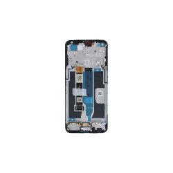 Realme 8 / Realme Narzo 30 Sk�rm med ramme S�lv 5G Display og Digitizer