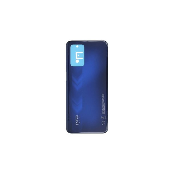 Realme Narzo 30 bagcover Blue uden linse OEM