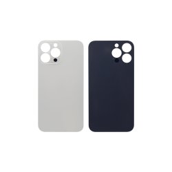 iPhone 13 Pro Max bagcover Silver Kompatibel