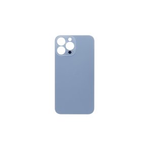 Bagglas til iPhone 13 Pro Max med Forst�rret Kameraramme Sierra Bl� Kompatibel