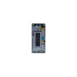 Samsung Galaxy Note 8 N950F Sk�rm med ramme Gr� Display og Digitizer Service Pack