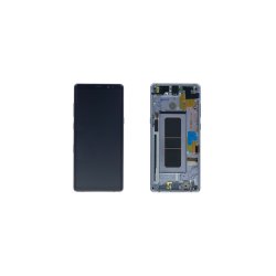 Samsung Galaxy Note 8 N950F Sk�rm med ramme Gr� Display og Digitizer Service Pack