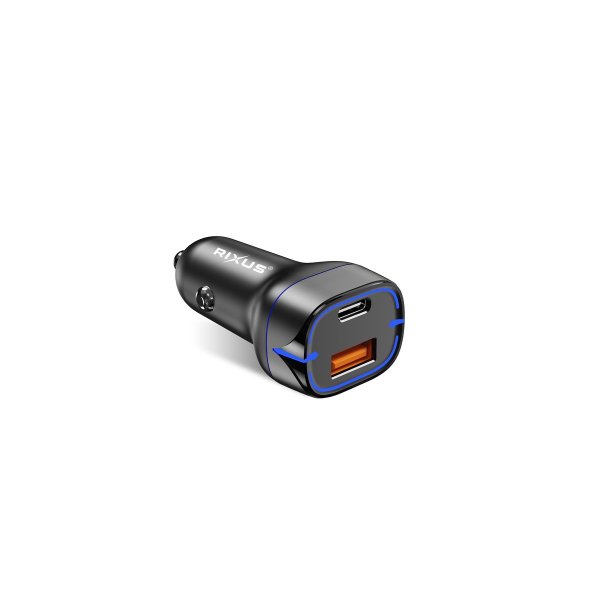 Rixus 38W biloplader USB-C
