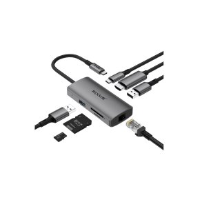 Rixus Dock 1x HDMI / 1x USB-C / 2x USB-A / Ethernet / SD Card