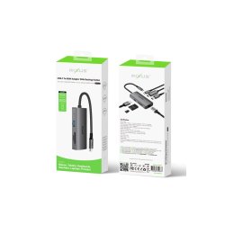 Rixus Dock 1x HDMI / 1x USB-C / 2x USB-A / Ethernet / SD Card