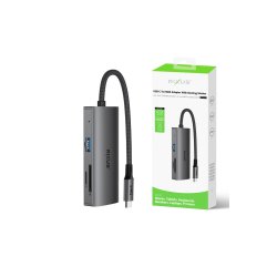 Rixus Dock 1x HDMI / 1x USB-C / 2x USB-A / Ethernet / SD Card