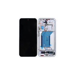 Sk�rm til Xiaomi 14 OLED med Ramme OEM S�lv